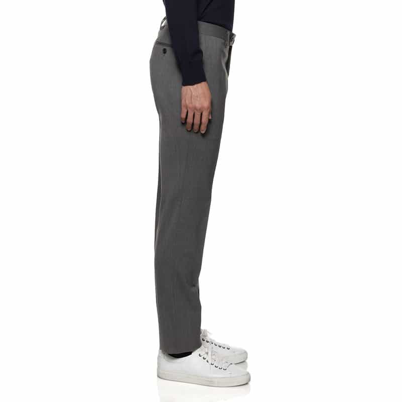 BARNEYS NEW YORK スリムテーパードパンツ GRAY