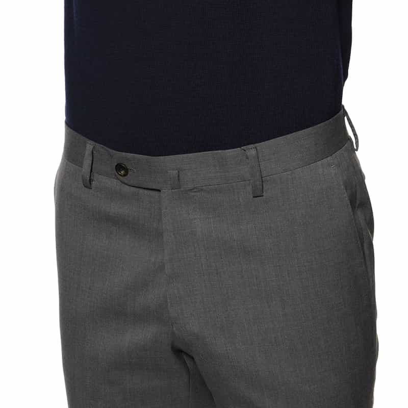 BARNEYS NEW YORK スリムテーパードパンツ GRAY