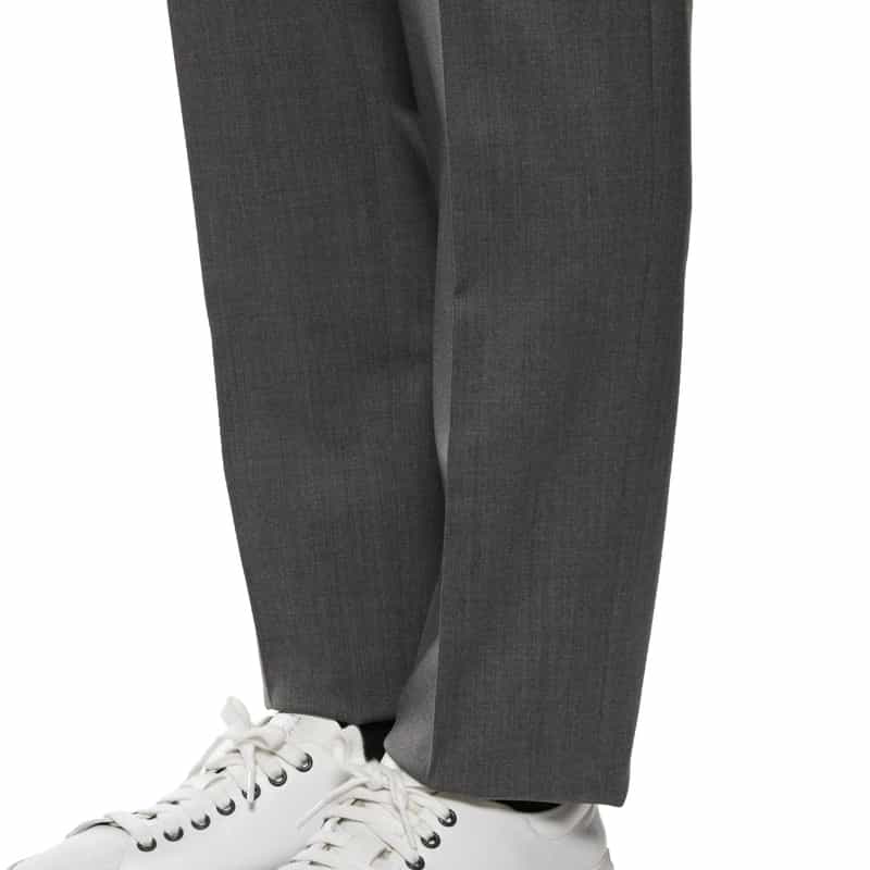 BARNEYS NEW YORK スリムテーパードパンツ GRAY