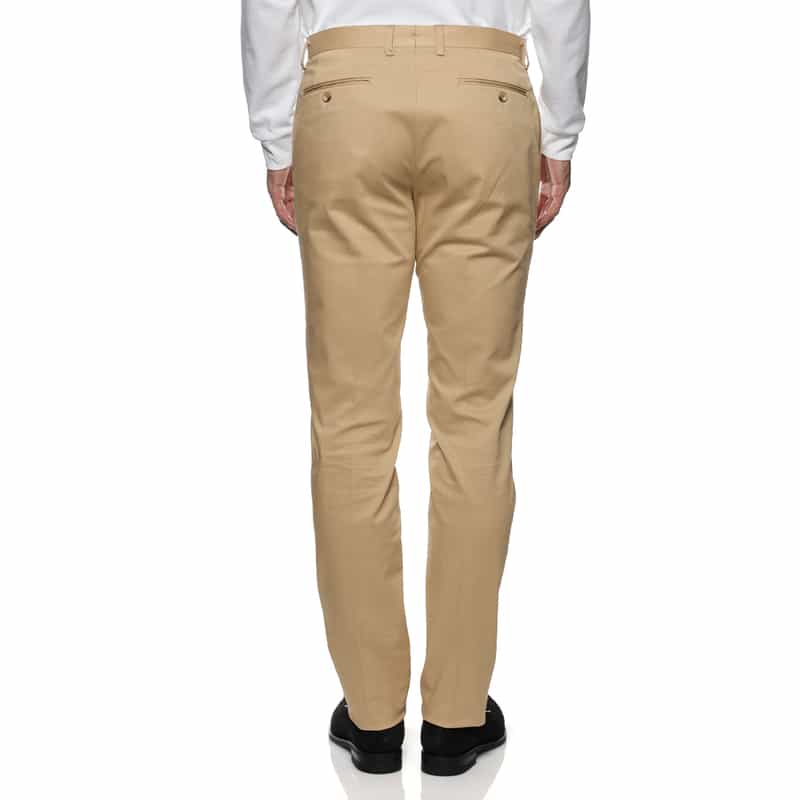 BARNEYS NEW YORK ストレッチ コンパクトチノパンツ BEIGE