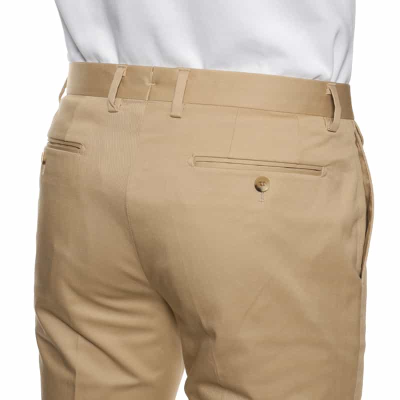 BARNEYS NEW YORK ストレッチ コンパクトチノパンツ BEIGE