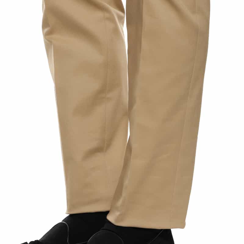 BARNEYS NEW YORK ストレッチ コンパクトチノパンツ BEIGE