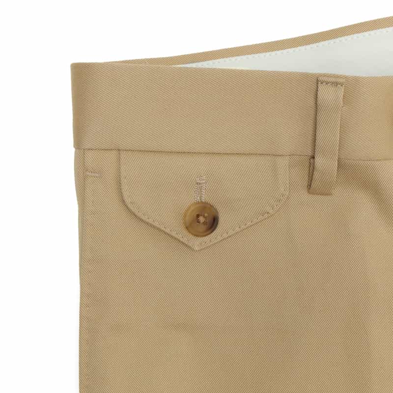 BARNEYS NEW YORK ストレッチ コンパクトチノパンツ BEIGE