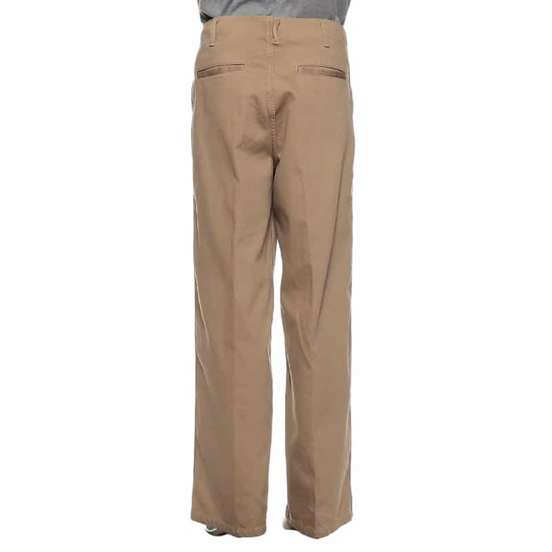 BARNEYS NEW YORK ピンタック ワイドパンツ BEIGE