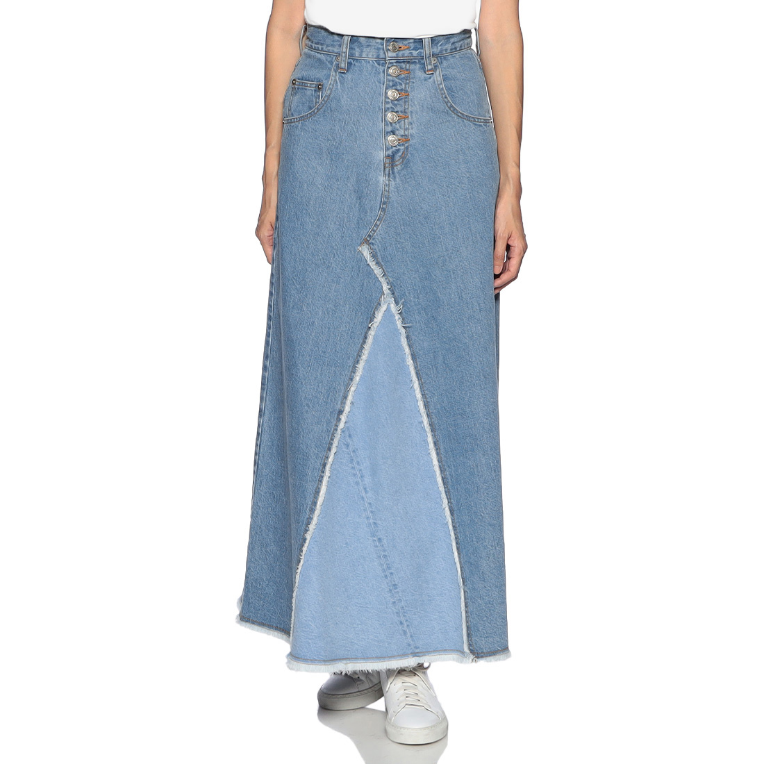 リメイク デニムスカート