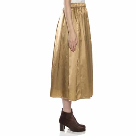 BARNEYS NEW YORK ウォッシャブル プリントギャザースカート BARNEYS NEW YORK ウォッシャブル プリントギャザースカート