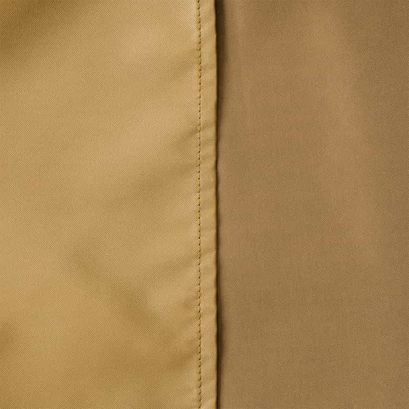 BARNEYS NEW YORK ウォッシャブル ギャザーボリュームフレアスカート CAMEL