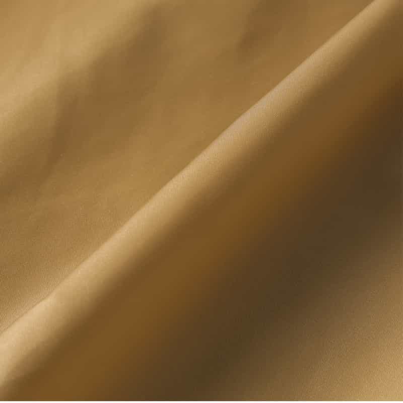 BARNEYS NEW YORK ウォッシャブル ギャザーボリュームフレアスカート CAMEL