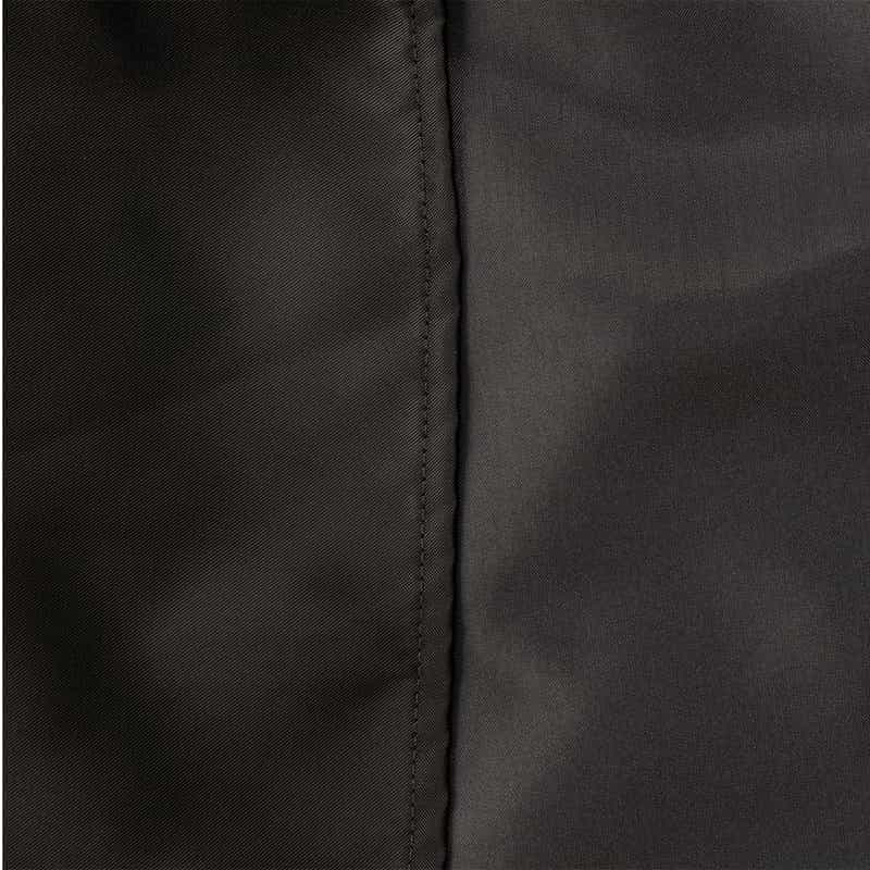 BARNEYS NEW YORK ウォッシャブル ギャザーボリュームフレアスカート BLACK