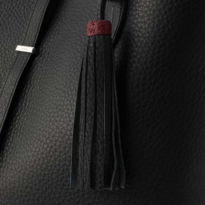 ACATE ACATE<アカーテ>レザートートバッグ"KAUS" BLACK