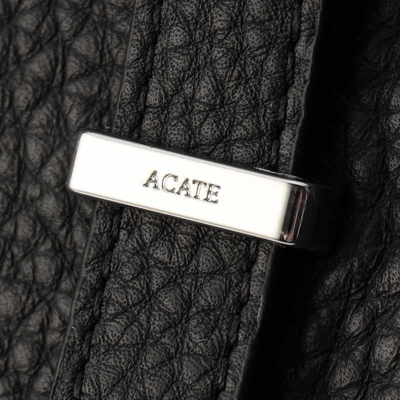 ACATE ACATE<アカーテ>レザートートバッグ"KAUS" BLACK