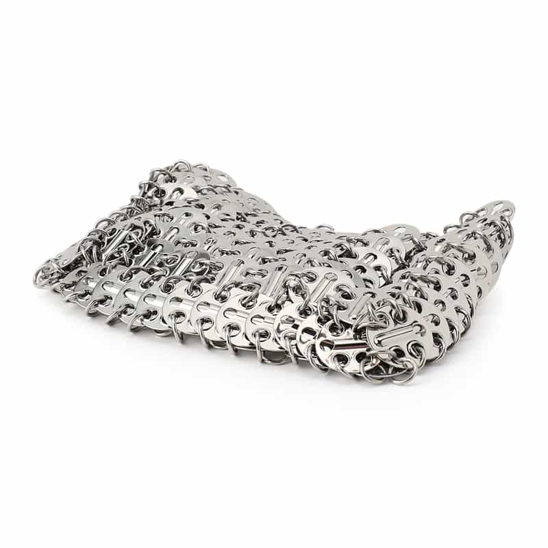 RABANNE "1969" ショルダーバッグ SILVER