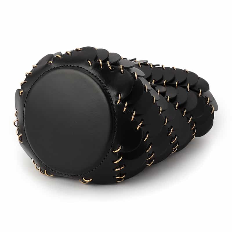 RABANNE バケットバッグ BLACK