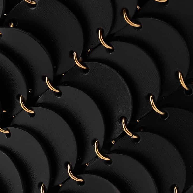 RABANNE バケットバッグ BLACK