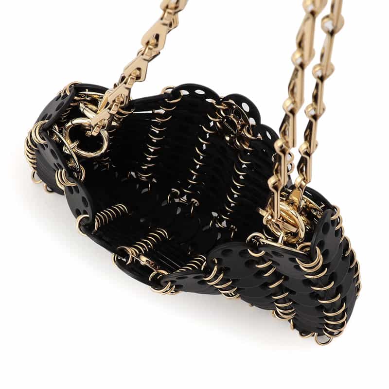 RABANNE "1969" ショルダーバッグ BLACK