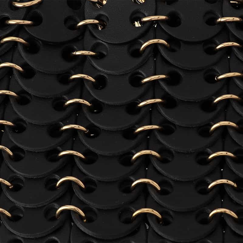 RABANNE "1969" ショルダーバッグ BLACK