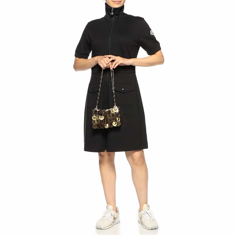 RABANNE "SPARKLE" ショルダーバッグ GOLD