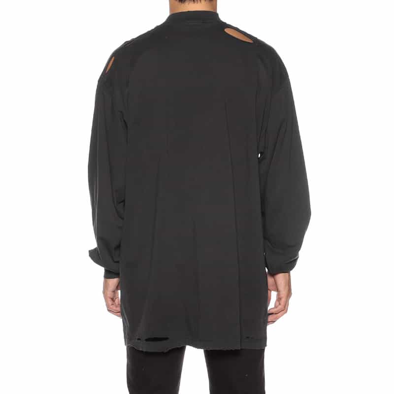 BALENCIAGA ロングスリーブTシャツ BLACK