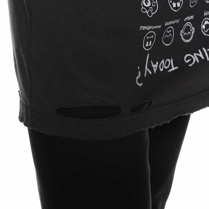 BALENCIAGA ロングスリーブTシャツ BLACK