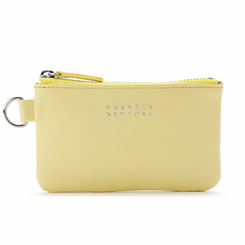 BARNEYS NEW YORK ミニポーチ LIGHT YELLOW