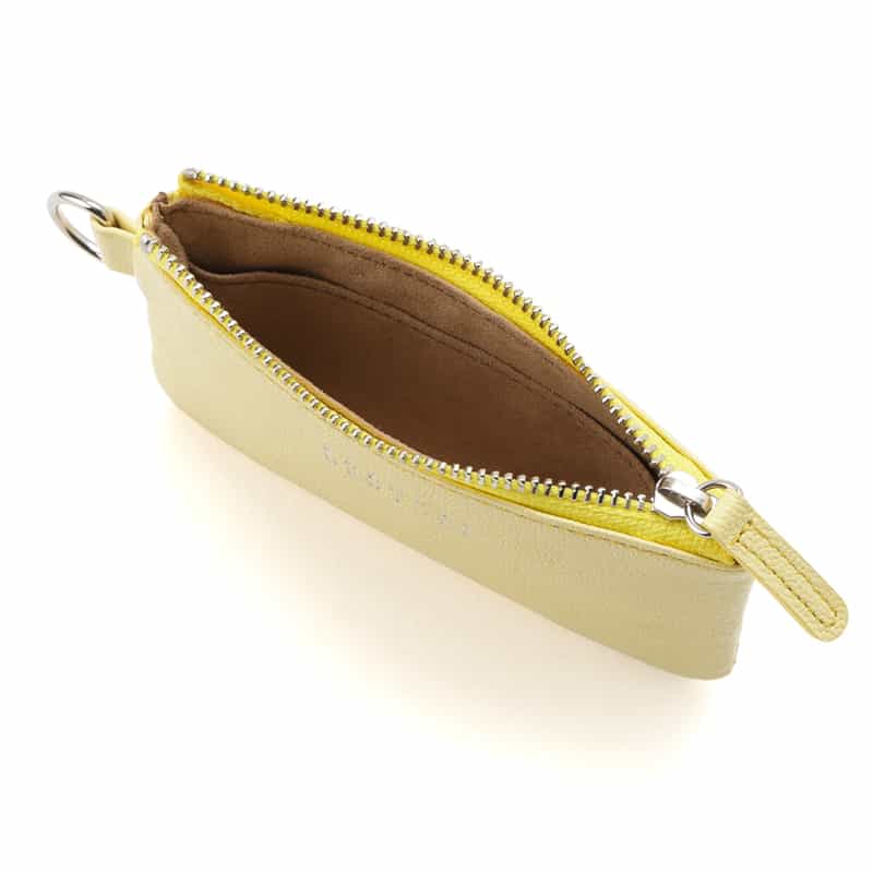 BARNEYS NEW YORK ミニポーチ LIGHT YELLOW