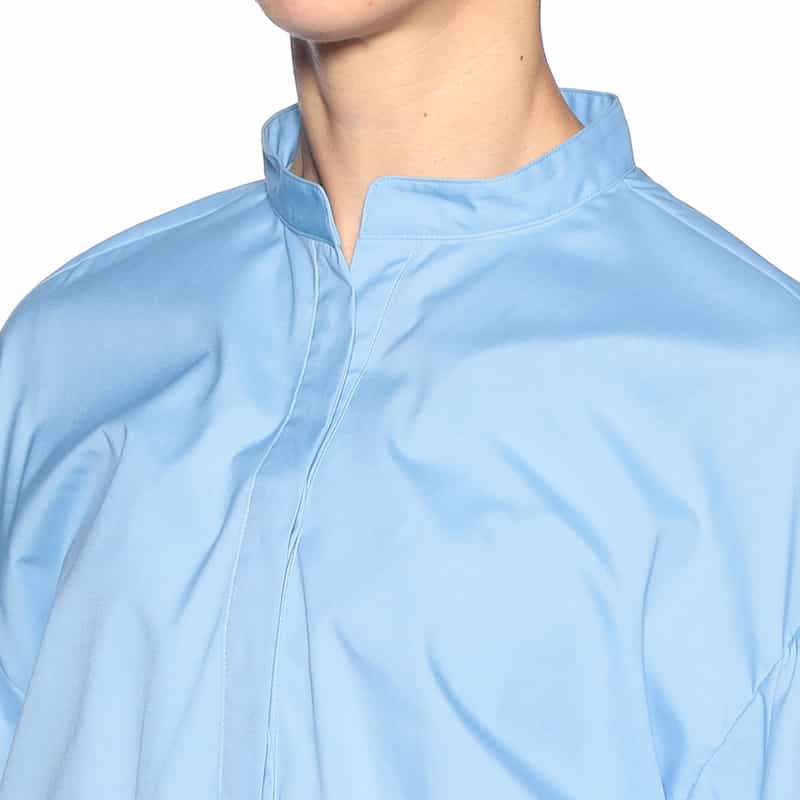 BARNEYS NEW YORK ギャザーデザイン ドレス LT BLUE