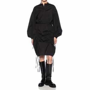 ギャザーデザイン ドレス