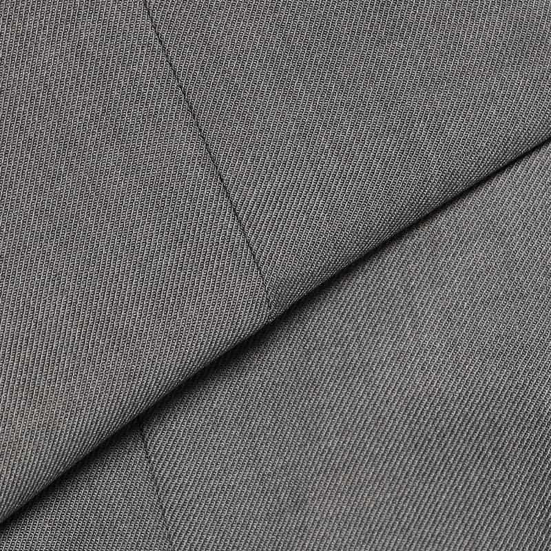 BARNEYS NEW YORK バンドカラー シャツドレス GRAY