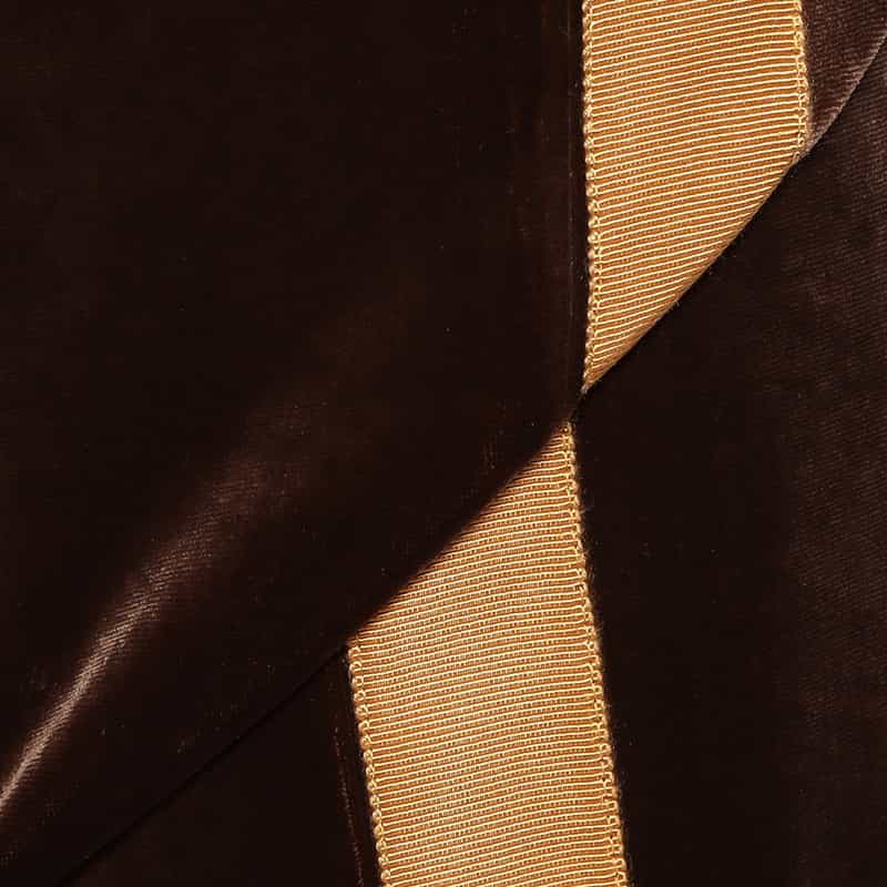 BARNEYS NEW YORK ベロア素材サイドスリット フレアパンツ BROWN