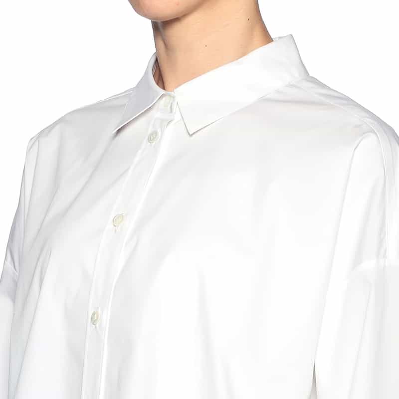 BARNEYS NEW YORK オーバーサイズ シャツ WHITE