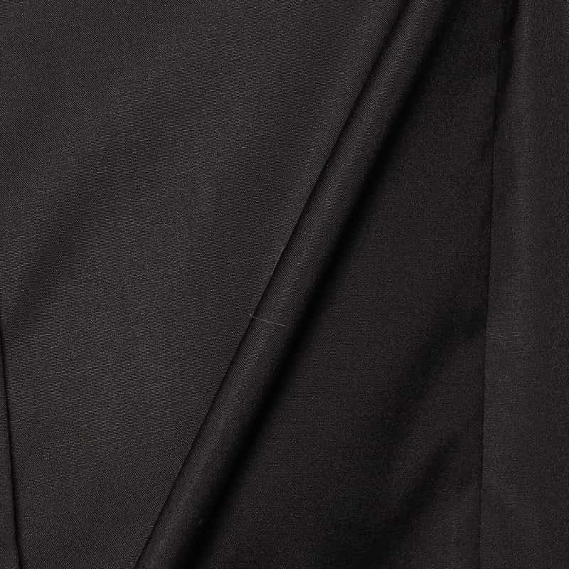 BARNEYS NEW YORK ドロップショルダー クロップドシャツ BLACK