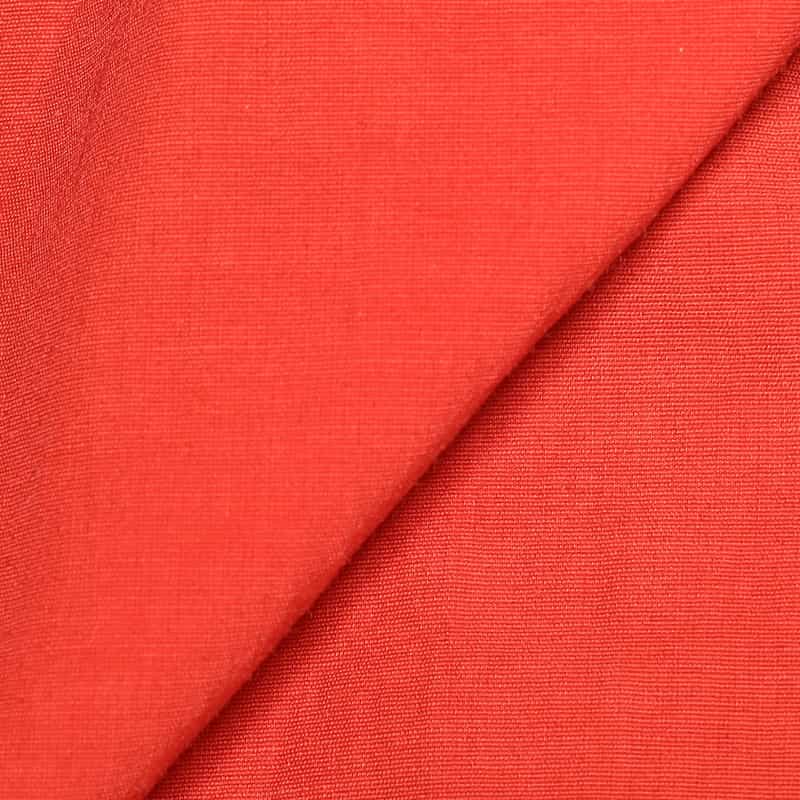 BARNEYS NEW YORK ショルダー＆バックオープン ベルテッド ブラウス RED