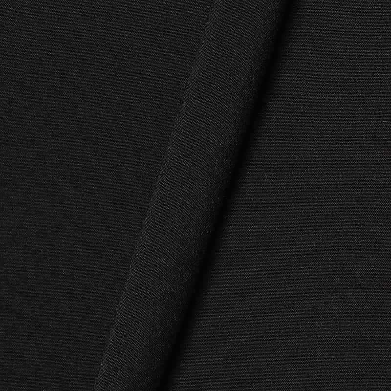 BARNEYS NEW YORK ボリュームスリーブ ノーカラーブラウス BLACK