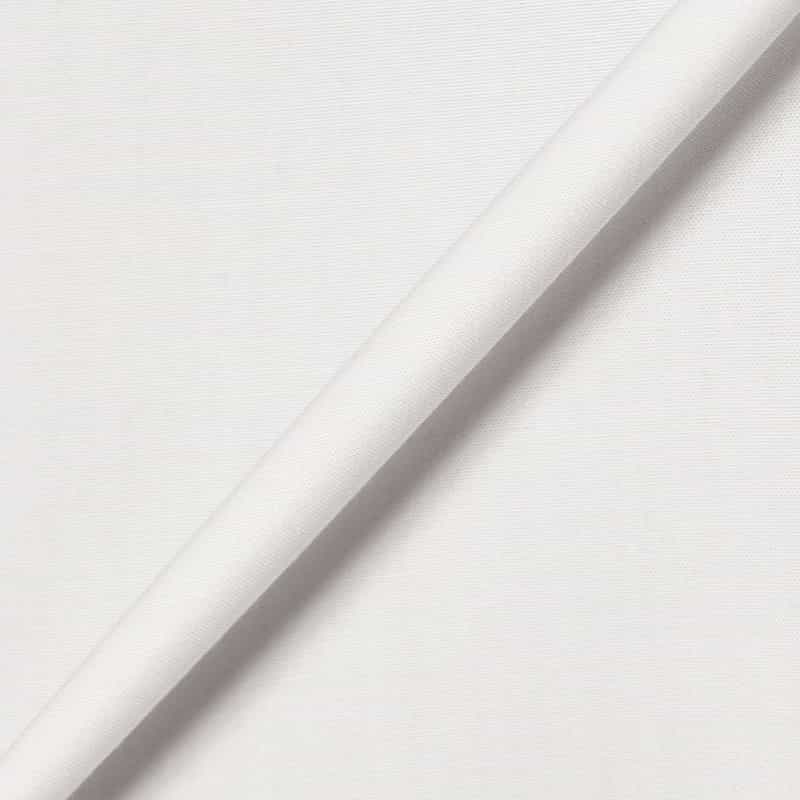 BARNEYS NEW YORK ノーカラー スリットスリーブ シャツ WHITE