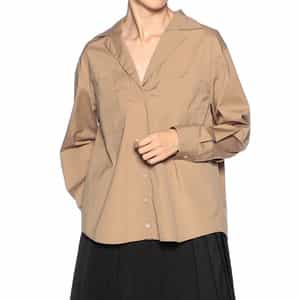 サファリ スキッパーシャツ