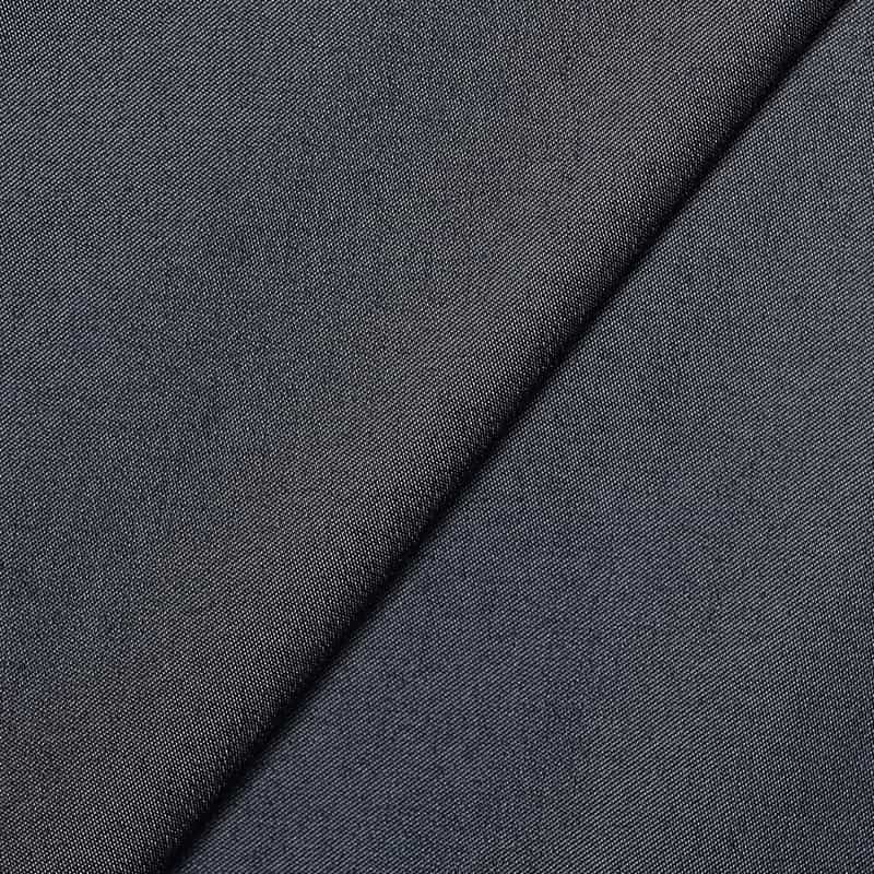 BARNEYS NEW YORK ウエスタン フリルブラウス NAVY