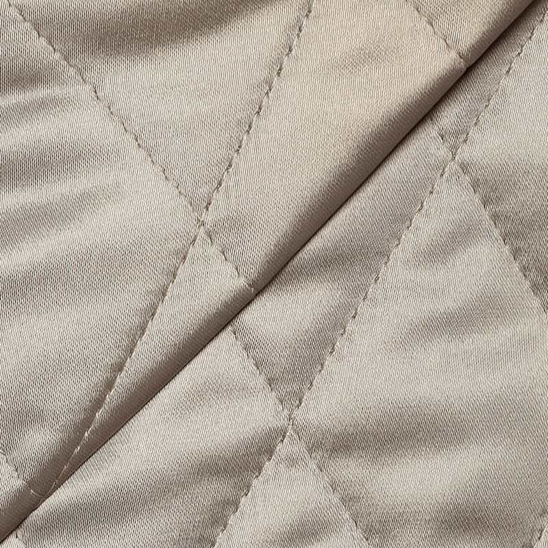 BARNEYS NEW YORK キルティング フロントボタン タイトスカート KHAKI