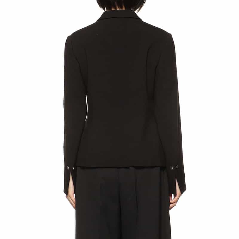 BARNEYS NEW YORK アシンメトリー テーラードジャケット BLACK