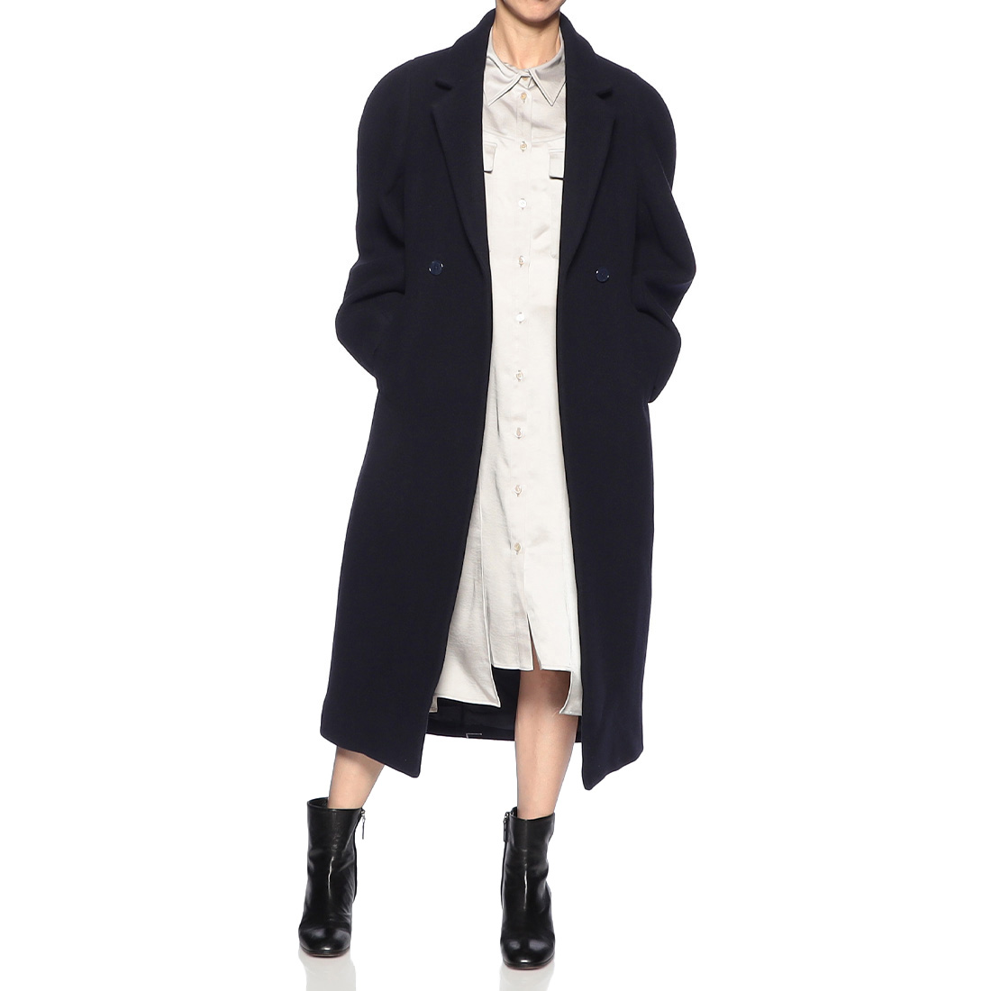 コクーンスリーブ ロングコート