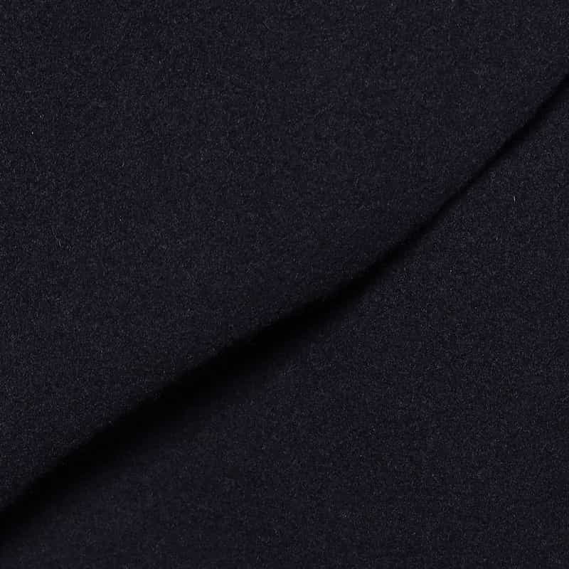BARNEYS NEW YORK コクーンスリーブ ロングコート NAVY