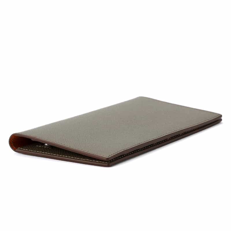 BARNEYS NEW YORK レザーロングウォレット BEIGE