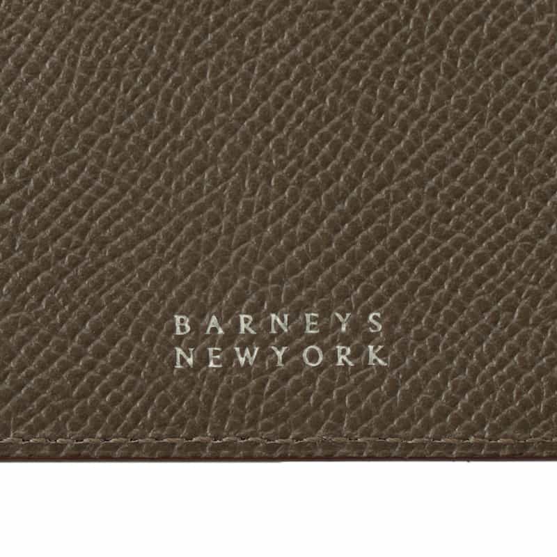 BARNEYS NEW YORK レザーロングウォレット BEIGE