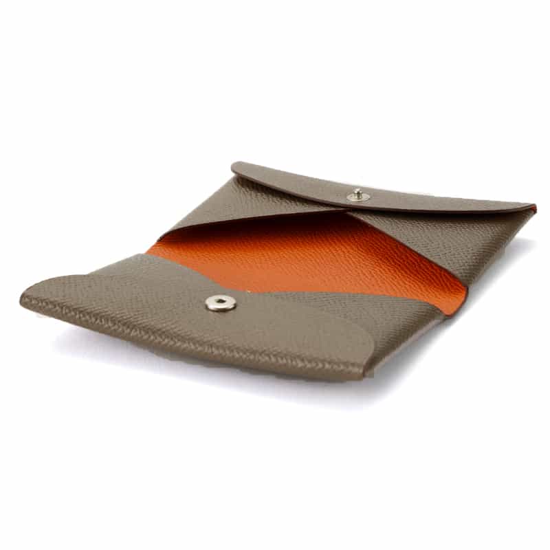 BARNEYS NEW YORK レザーカードケース BEIGE