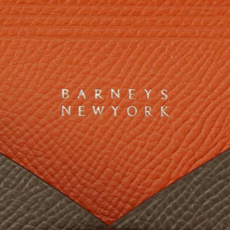 BARNEYS NEW YORK レザーカードケース BEIGE