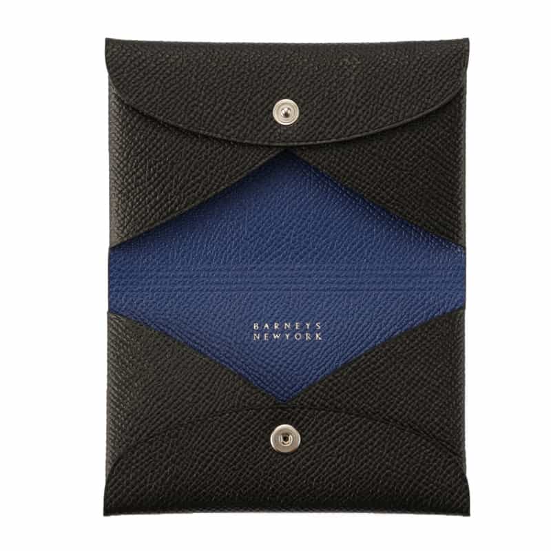 BARNEYS NEW YORK レザーカードケース BLACK