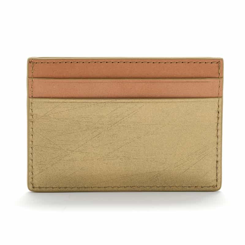 BARNEYS NEW YORK レザーカードケース GOLD