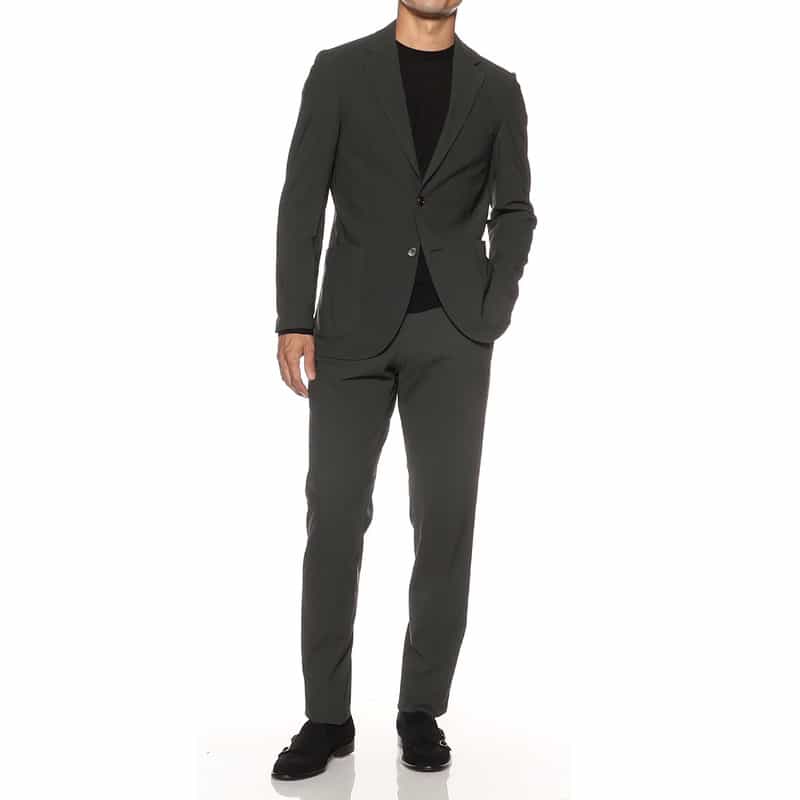 BARNEYS NEW YORK セットアップ ジャージージャケット KHAKI