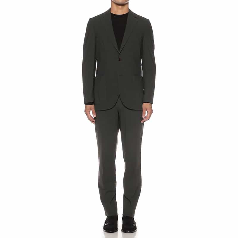 BARNEYS NEW YORK セットアップ ジャージージャケット KHAKI