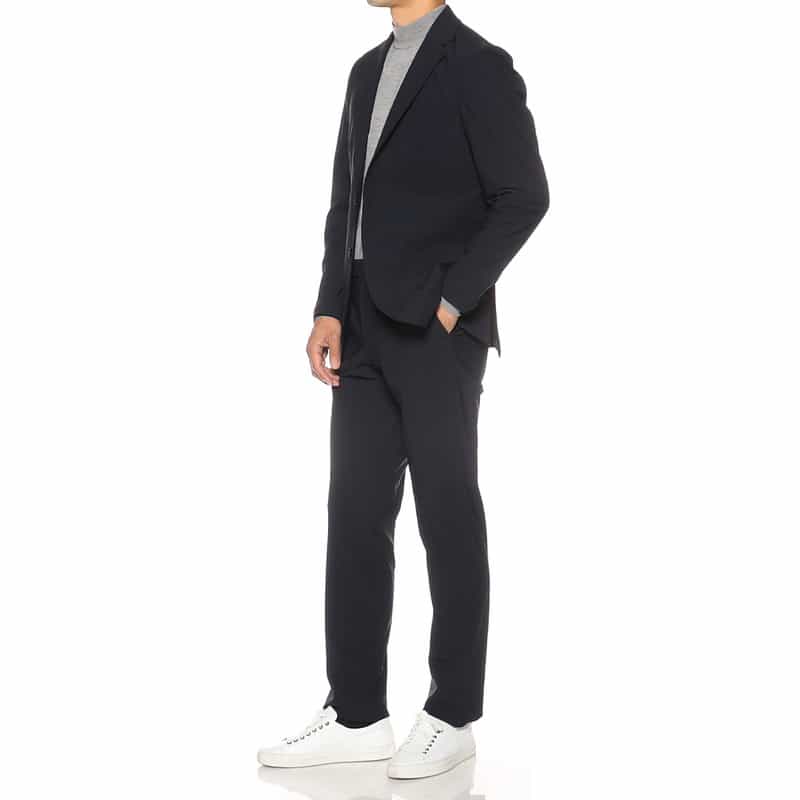 BARNEYS NEW YORK セットアップ ジャージージャケット NAVY