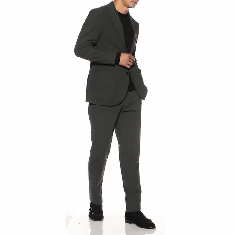 BARNEYS NEW YORK セットアップ ジャージーパンツ KHAKI